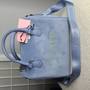 NWT Juicy Couture Satchel Blue